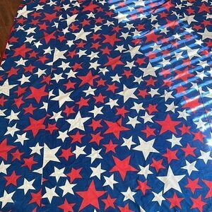Vintage American Star Quilt Topper 60s